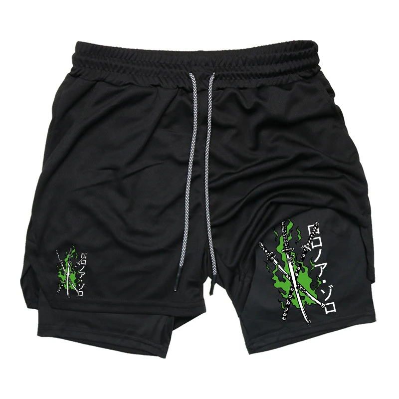 Compression Shorts Athletes - Erkekler İçin 2'si 1 Arada Koşu