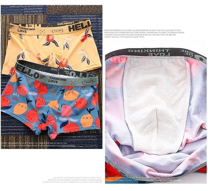 1/2/4 adet erkek baskılı spor  - Boxer Brief Pack Cotton incelemesi ve fiyatı
