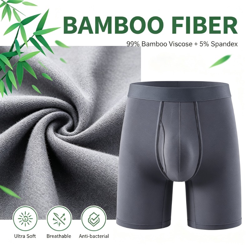 Erkek Bambu Elyafı Boxer Külot - Bamboo Fiber Trunk incelemesi ve fiyatı